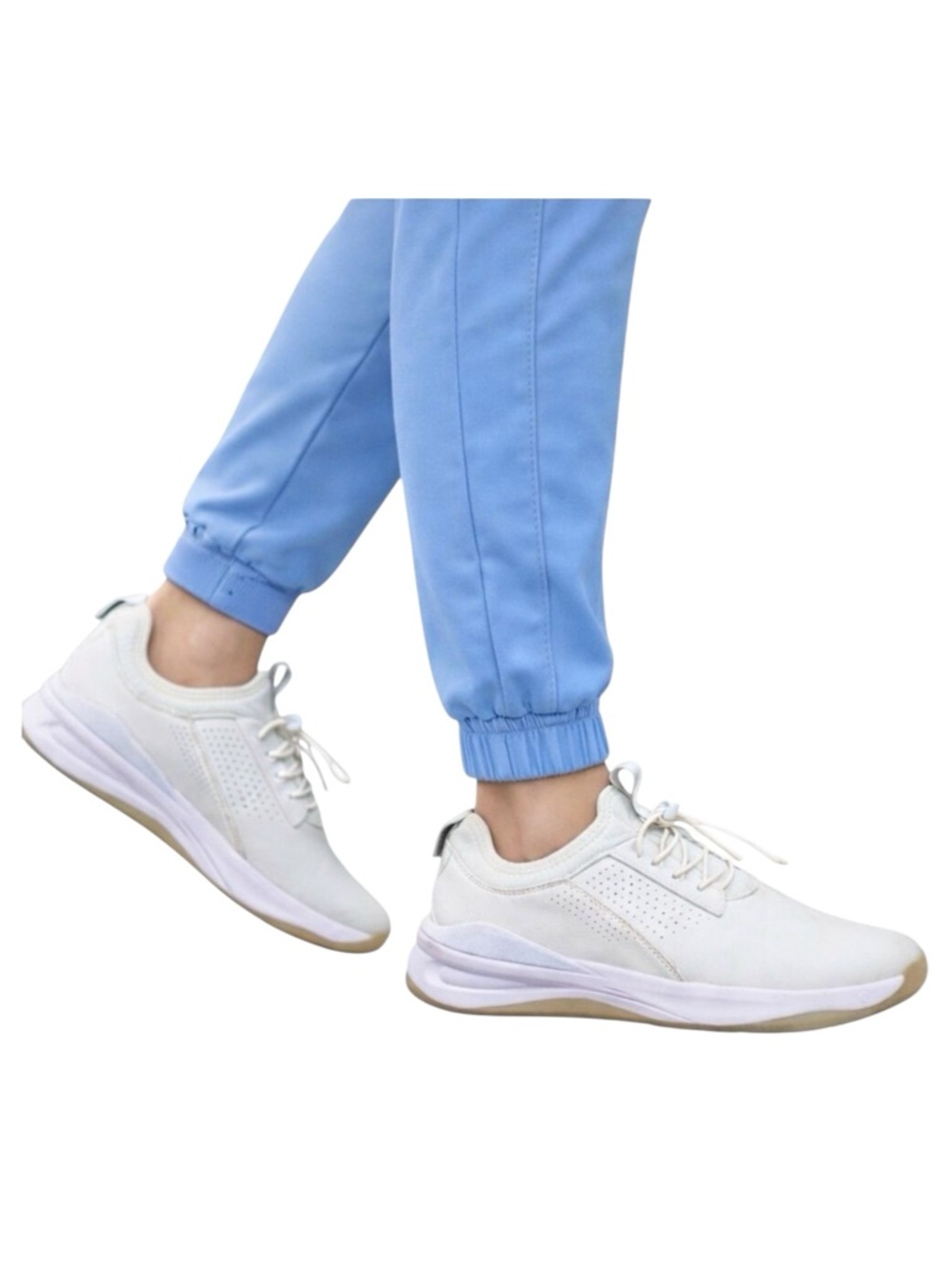 Clove Nursing Shoes White Healthcare Slip‎ Resistant Work Sneakers